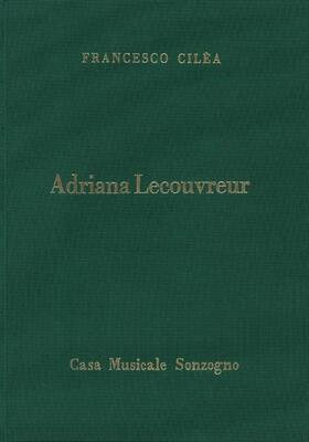 ADRIANA LECOUVREUR VOCAL SCORE