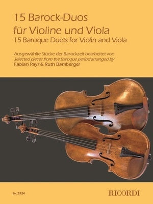 15 BAROQUE DUETS FOR VIOLIN AND VIOLA