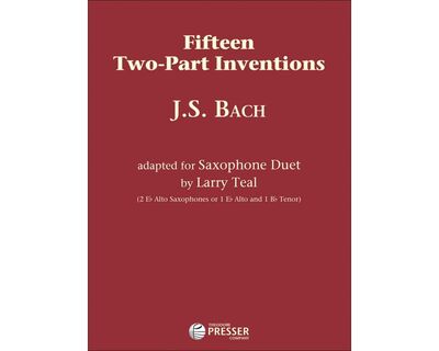 15 TWO PART INVENTIONS FOR SAXOPHONE DUET