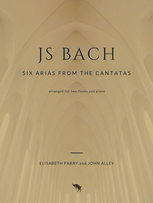 BACH - 6 ARIAS FROM THE CANTATAS FOR 2 FLUTES/PIANO
