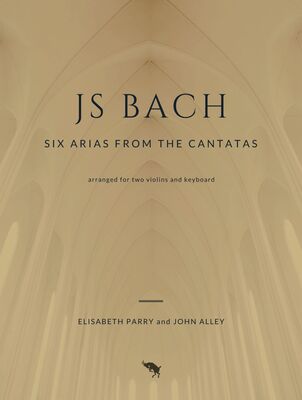 BACH - 6 ARIAS FROM THE CANTATAS FOR 2 VIOLINS/PIANO