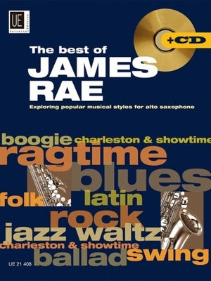 BEST OF JAMES RAE ALTO SAX/PNO BK/CD