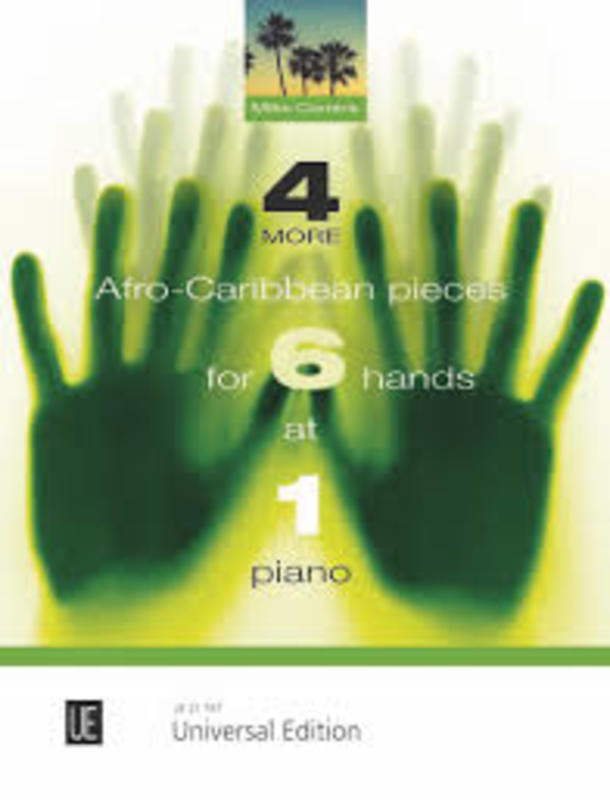 4 MORE AFRO-CARIBBEAN PIECES FOR 6 HANDS AT 1 PIANO