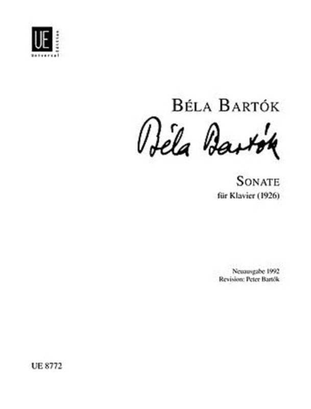 BARTOK - SONATA FOR PIANO
