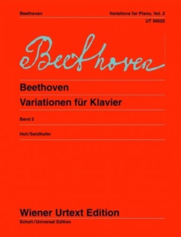 BEETHOVEN - VARIATIONS FOR PIANO VOL 2