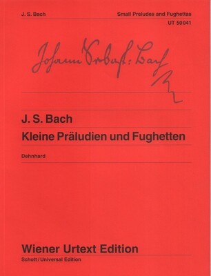 BACH - LITTLE PRELUDES AND FUGUES