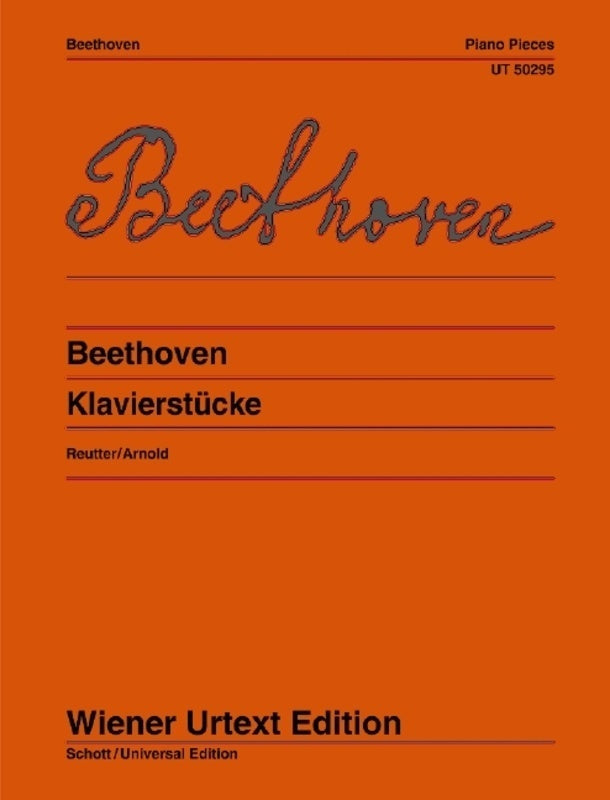 BEETHOVEN - PIANO PIECES URTEXT