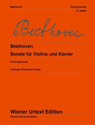 BEETHOVEN - SONATA OP 24 (SPRING) FOR VIOLIN/PIANO