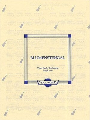 BLUMENSTENGAL - VIOLA SCALE TECHNIQUE BK 2