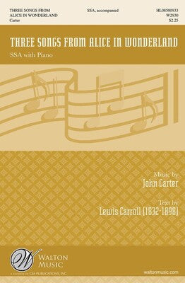 ALICE IN WONDERLAND SONGS 3 FOR 3 PT TREB