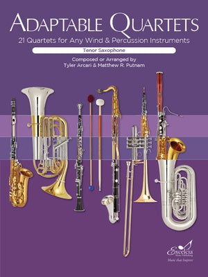 ADAPTABLE QUARTETS FOR TENOR SAX