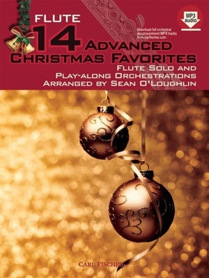 14 ADVANCED CHRISTMAS FAVORITES FLUTE BK/CD