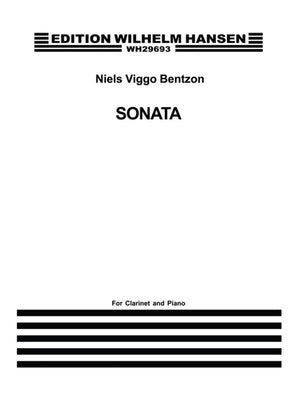 BENTZON SONATA CLARINET & PIANO OP.63