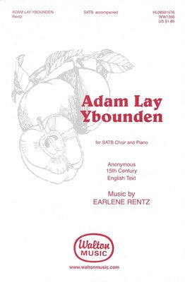ADAM LAY YBOUNDEN SATB