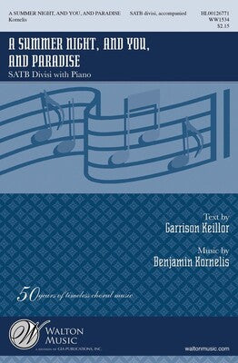 A SUMMER NIGHT AND YOU AND PARADISE SATB DIVISI