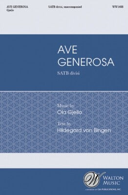 AVE GENEROSA SATB A CAPPELLA