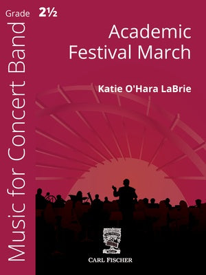 ACADEMIC FESTIVAL MARCH FOR CONCERT BAND CB2.5 SC/PTS