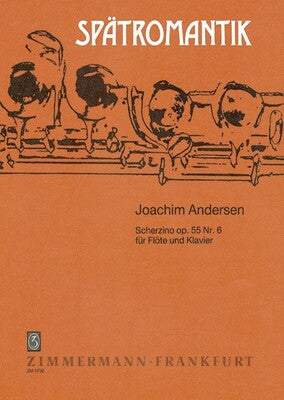 ANDERSEN - SCHERZINO OP 55 NO 6 FLUTE/PIANO