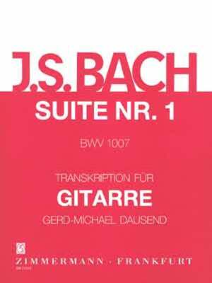 BACH - SUITE NO 1 BWV 1007 GUITAR ARR DAUSEND