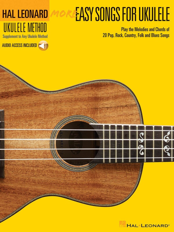 HL UKULELE MORE EASY SONGS BK/OLA