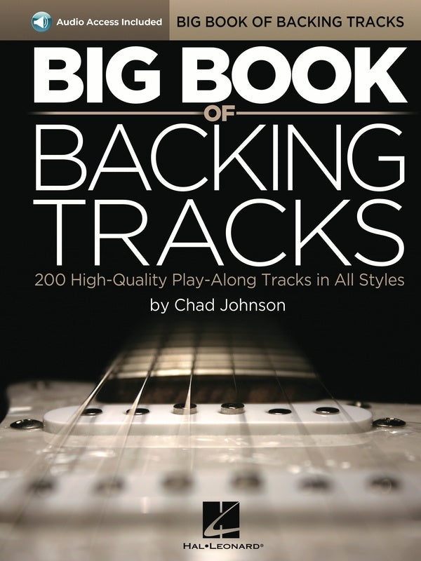 BIG BOOK OF BACKING TRACKS BK/USB/OLA