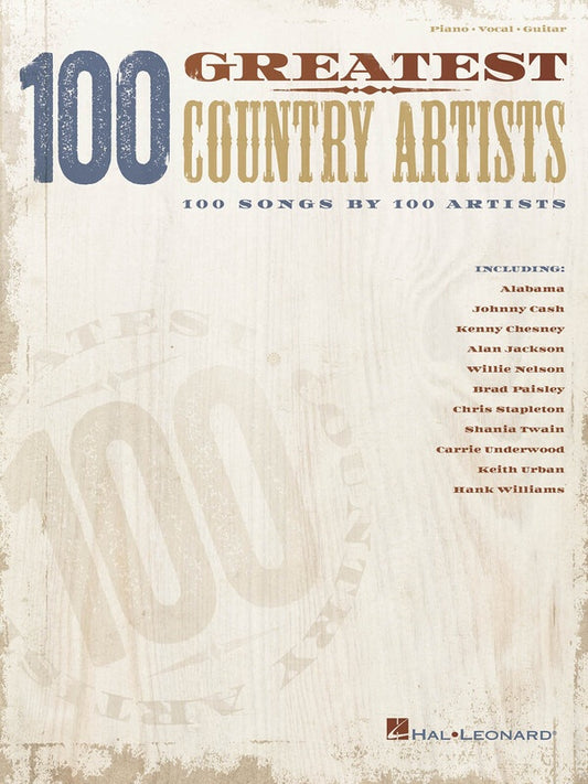100 GREATEST COUNTRY ARTISTS PVG