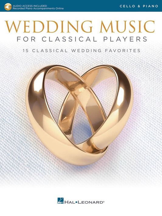 WEDDING MUSIC CLASSICAL PLAYERS CELLO/PIANO BK/OLA