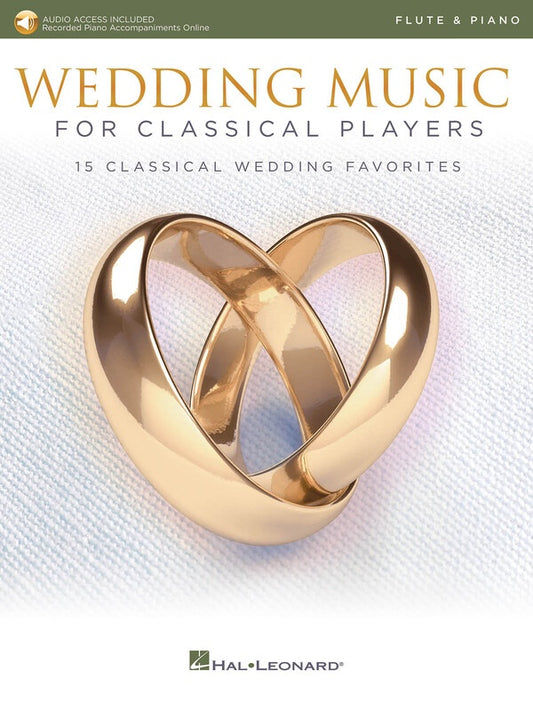WEDDING MUSIC CLASSICAL PLAYERS FLUTE/PIANO BK/OLA