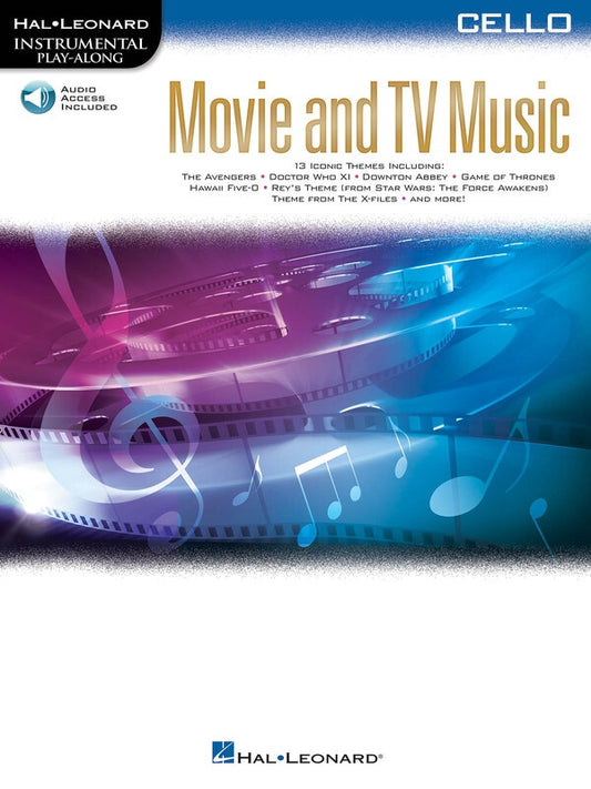 MOVIE AND TV MUSIC FOR CELLO BK/OLA