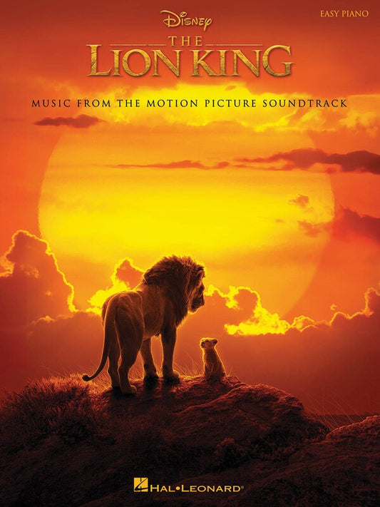 THE LION KING NEW MOVIE SOUNDTRACK EASY PIANO