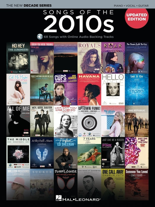 SONGS OF THE 2010S PVG BK/OLA UPDATED EDITION