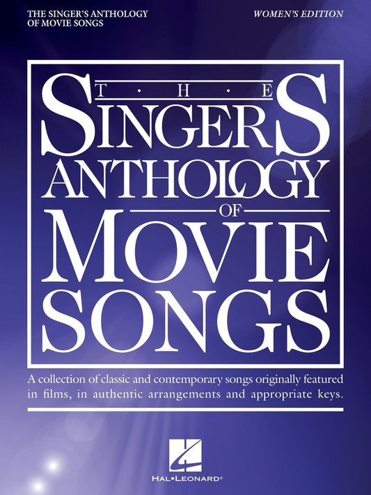 SINGERS ANTHOLOGY OF MOVIE SONGS WOMENS EDITION
