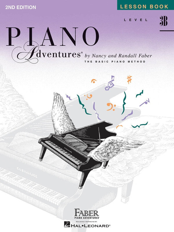 PIANO ADVENTURES LESSON BK 3B 2ND EDITION