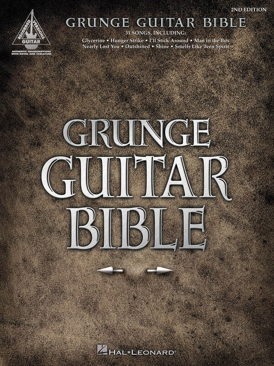 GRUNGE GUITAR BIBLE TAB RV 2ND ED