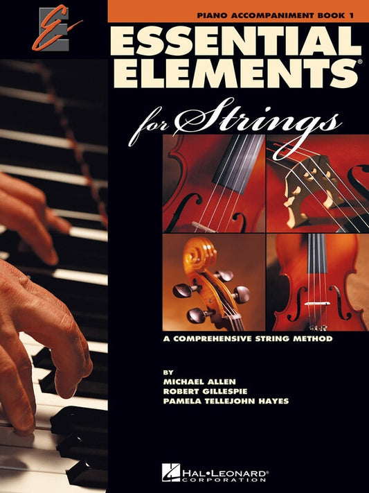 ESSENTIAL ELEMENTS 2000 BK1 STRINGS PIANO ACCOMP EEI