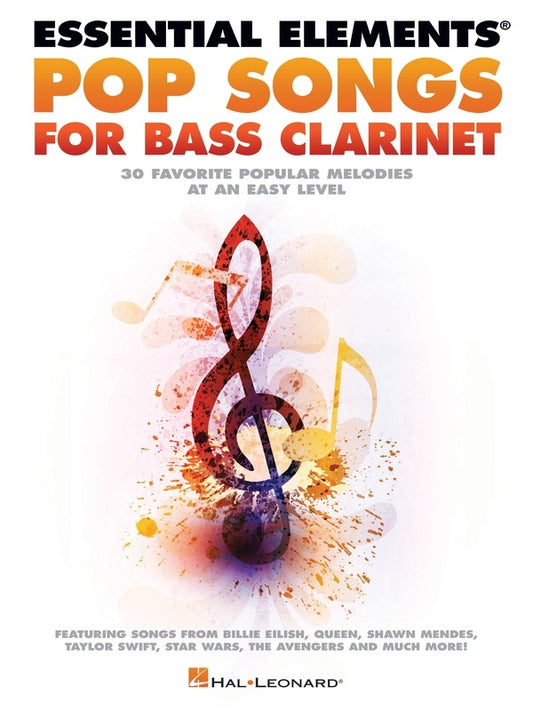 ESSENTIAL ELEMENTS POP SONGS FOR BASS CLARINET