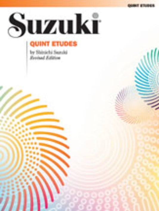 SUZUKI - QUINT ETUDES FOR VIOLIN