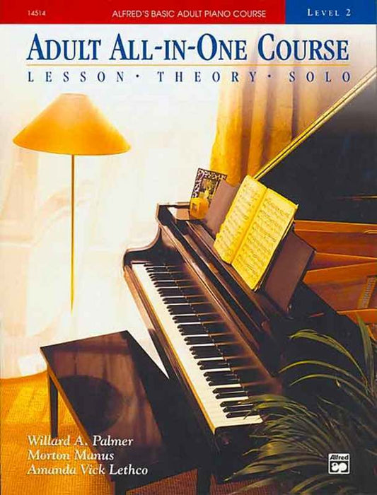 AB ADULT ALL IN ONE PIANO COURSE BK 2