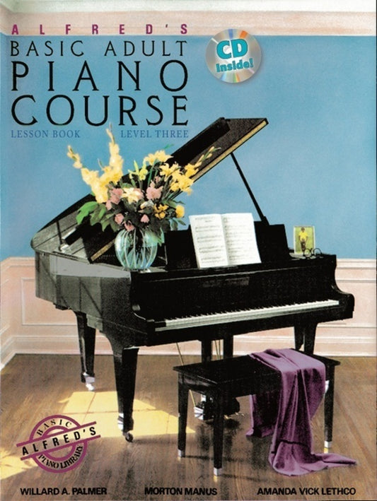 AB ADULT PIANO COURSE LESSON BK 3 BK/CD