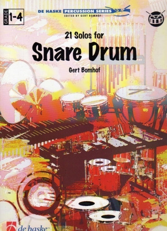 BOMHOF - 21 SOLOS FOR SNARE DRUM