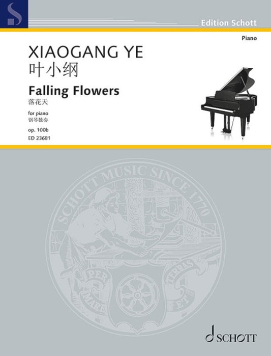 YE - FALLING FLOWERS OP 100B FOR PIANO