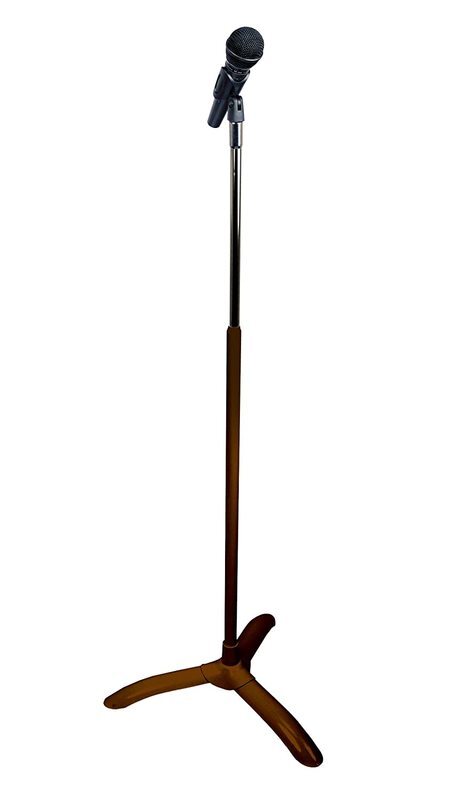 CHORALE MICROPHONE STAND BROWN
