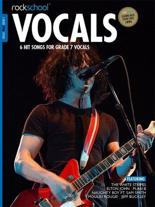 ROCKSCHOOL VOCALS MALE GRADE 7 BK/OLA