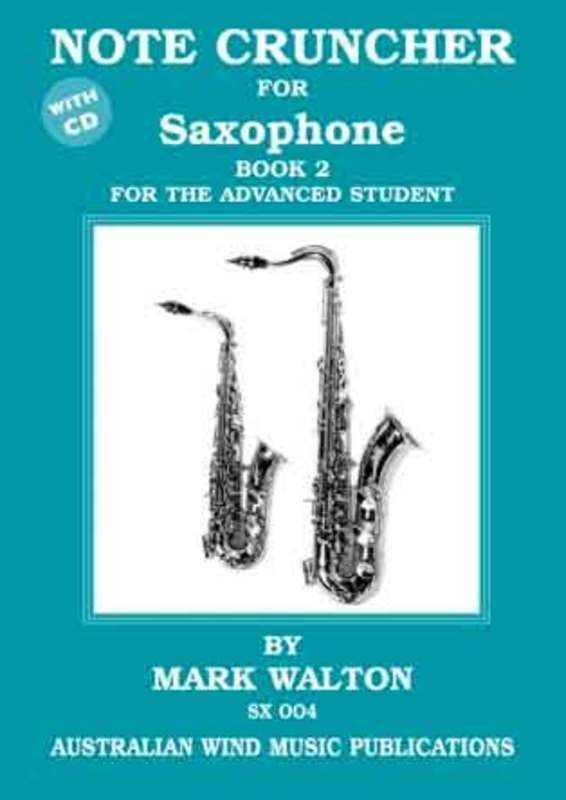 NOTE CRUNCHER ALTO/TENOR SAX BK 2