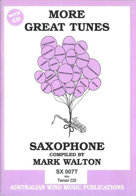 MORE GREAT TUNES TENOR SAX BK/CD