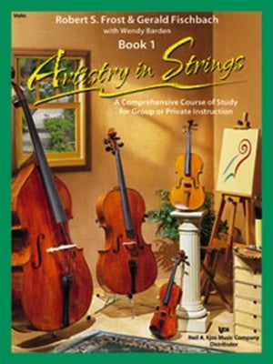 ARTISTRY IN STRINGS BK 1 BK/CD VLN