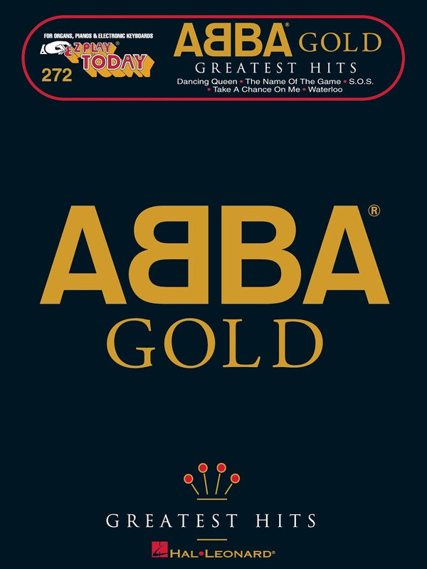 ABBA GOLD GREATEST HITS EZ PLAY 272