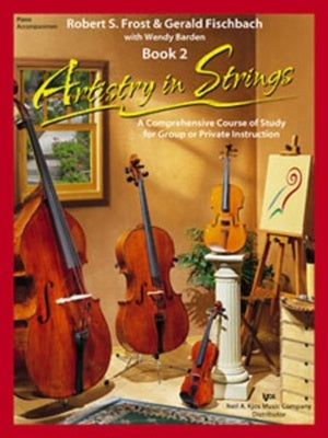 ARTISTRY IN STRINGS BK 2 PNO