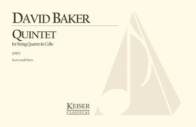BAKER - QUINTET FOR STRING QUARTET/CELLO SC/PTS (POD)