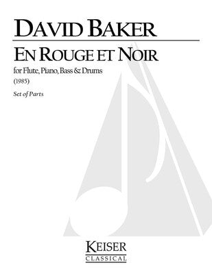 BAKER - EN ROUGE ET NOIR FLUTE/PIANO/BASS/DRUMS PARTS (POD)